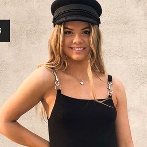 🚫SOLD🚫 Motel Black Clip-On Leotard (Thong)